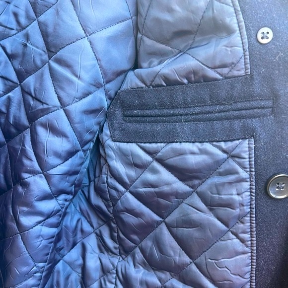 Men’s GAP Double Breasted Wool Pea Coat - Picture 6 of 9